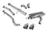 Scorpion Non-Resonated GPF Back System - Toyota GR Yaris Pre-Facelift
