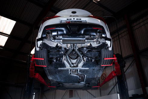 Scorpion GPF Back Exhaust - Toyota Supra A90 3.0T GPF Models Only