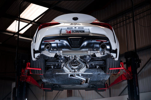 Scorpion Cat-Back Carbon Ascari - Toyota Supra A90 - 3.0T Non-GPF (ROW)
