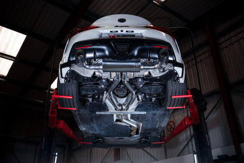 Scorpion Cat-Back Carbon Ascari - Toyota Supra A90 - 3.0T Non-GPF (ROW)