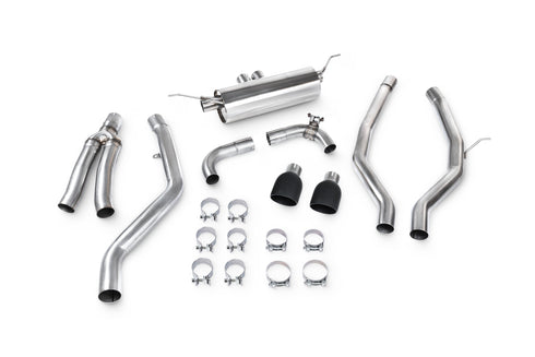 Scorpion Cat-Back Black Ceramic Daytona - Toyota Supra A90 - 3.0T Non-GPF (ROW)