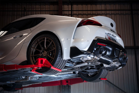 Scorpion Cat-Back Black Ceramic Daytona - Toyota Supra A90 - 3.0T Non-GPF (ROW)
