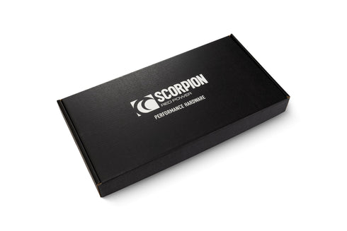 Scorpion Exhaust Tunnel Brace - VAG VW Golf Mk5 GTI & Edition 30, VW Golf Mk6 GTI & Edition 35, VW Golf Mk6 GTD, VW Scirocco R, Seat Leon Cupra R 1P
