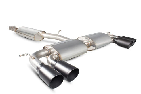 Scorpion Exhausts Resonated cat-back system with no valves - Golf MK7 R - 2014 - SVW044DC Scorpion Exhausts