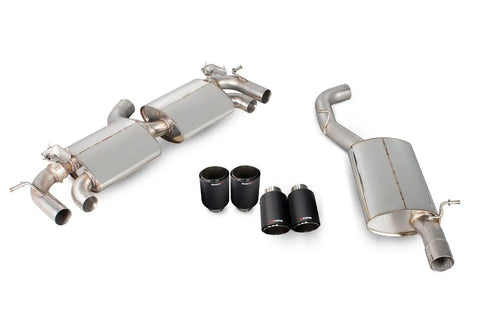Scorpion Exhausts Resonated cat-back system with electronic valves - Golf MK7 R - 2014 - SVW046CF Scorpion Exhausts