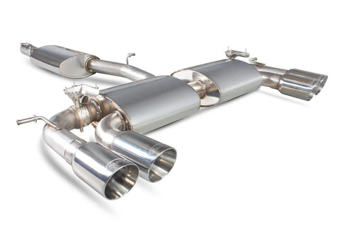 Scorpion Exhausts Resonated cat-back system with electronic valves - Golf MK7 R - 2014 - SVW046D Scorpion Exhausts