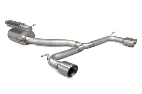 Scorpion Exhausts Resonated cat-back system - Golf MK7.5 GTi Non GPF Model Only 2017 - 2019 - SVW056 Scorpion Exhausts