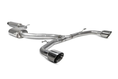 Scorpion Exhausts Resonated GPF-back system - Golf GTI MK8 - 2020 - 2021 - SVW064D Scorpion Exhausts
