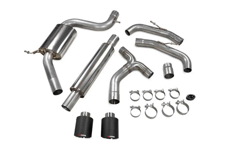 Scorpion Exhausts Resonated GPF-back system - Golf GTI Clubsport MK8 - 2020 - SVW069CF Scorpion Exhausts