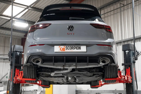 Scorpion Exhausts Resonated Predator GPF-back system - Golf GTI Clubsport MK8 - 2020 - SVW070 Scorpion Exhausts