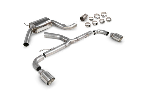Scorpion Predator Cat-Back System - Volkswagen Golf Mk6 GTI 2.0 Tsi & Edition 35