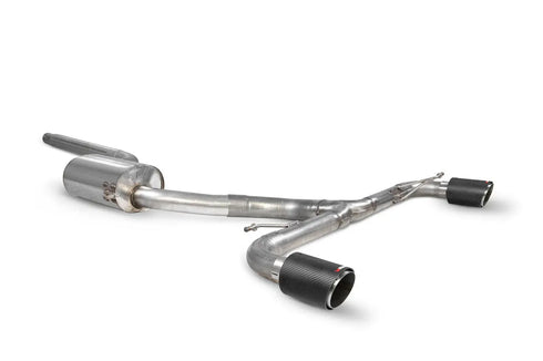 Scorpion Exhausts Resonated Predator Cat-back System - Scirocco R - 2009 - SVW072CF Scorpion Exhausts