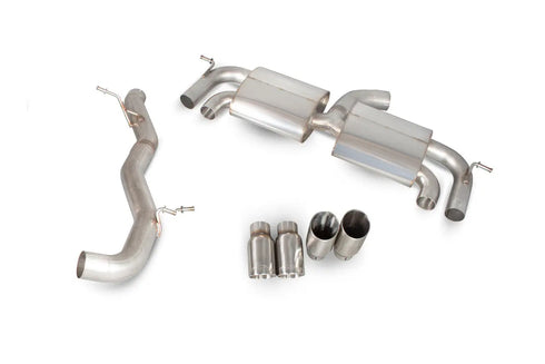 Scorpion Exhausts Non-resonated cat-back system with no valves - Golf MK7 R - 2014 - SVWS044D Scorpion Exhausts