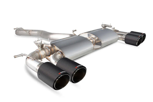 Scorpion Exhausts Non-res cat-back system with electronic valves - Golf MK7 R - 2014 - SVWS046CF Scorpion Exhausts