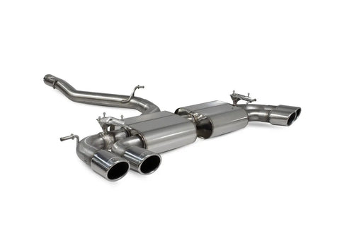 Scorpion Exhausts Non-res cat-back system with electronic valves Valved - Golf R MK7.5 Facelift GPF & Non GPF Models 2017 - 2019 - SVWS054 Scorpion Exhausts