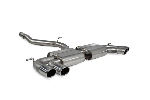 Scorpion Exhausts Non-res cat-back system Non-valved - Golf R MK7.5 Facelift GPF & Non GPF Models 2017 - 2019 - SVWS055 Scorpion Exhausts