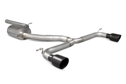 Scorpion Exhausts Non-resonated GPF-back system - Golf Mk7.5 GTi GPF Model Inc TCR / Performance Pack - 2019 - 2020 - SVWS060C Scorpion Exhausts