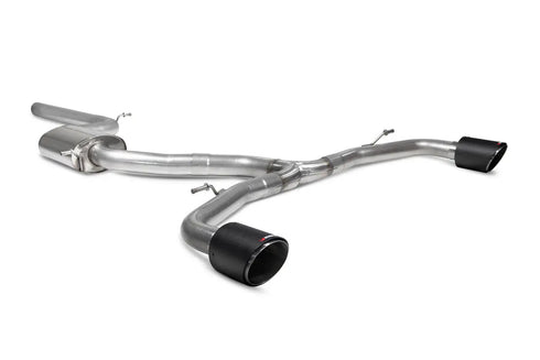 Scorpion Exhausts Non-resonated GPF-back system - Golf GTI MK8 - 2020 - SVWS064CF Scorpion Exhausts