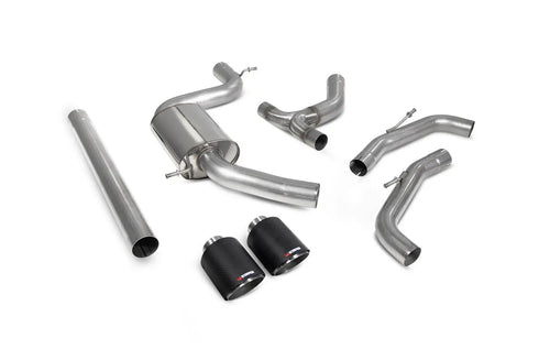Scorpion Exhausts Non-resonated GPF-back system - Golf GTI MK8 - 2020 - SVWS064CF Scorpion Exhausts
