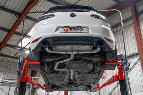 Scorpion Exhausts Cat-back gti style system - Golf MK7 GTD - 2013 - SVWS068C Scorpion Exhausts