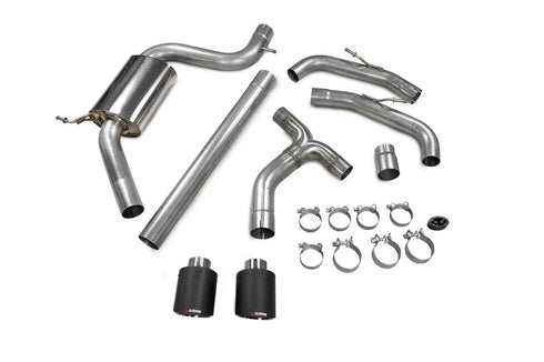 Scorpion Exhausts Non-resonated GPF-back system - Golf GTI Clubsport MK8 - 2020 - SVWS069CF Scorpion Exhausts