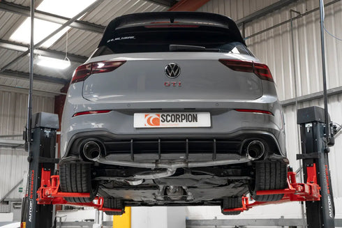 Scorpion Exhausts Non-resonated GPF-back system - Golf GTI Clubsport MK8 - 2020 - SVWS069D Scorpion Exhausts
