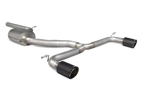 Scorpion Exhausts Non-resonated Predator GPF-back system - Golf GTI Clubsport MK8 - 2020 - SVWS070CF Scorpion Exhausts