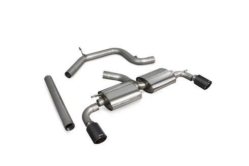 Scorpion Exhausts Non-resonated Predator Cat-back System - Golf Mk6 GTi 2.0 Tsi & Edition 35 - 2009 - SVWS071CF Scorpion Exhausts
