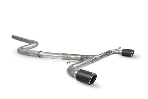 Scorpion Exhausts Non-resonated Predator Cat-back System - Scirocco R - 2009 - SVWS072CF Scorpion Exhausts