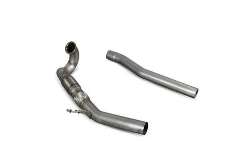 Scorpion Exhausts Downpipe with a high flow sports catalyst - MK7 & MK7.5 Golf R (Non GPF Models Only) / Golf R Estate MK7.5 Facelift (Non GPF Model Only), Audi S3 8V (Non GPF Model Only) - 2014 - SVWX054 Scorpion Exhausts