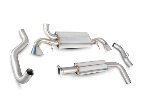 Scorpion Resonated Secondary Cat-Back System - Vauxhall Astra J VXR Non GPF Model Only