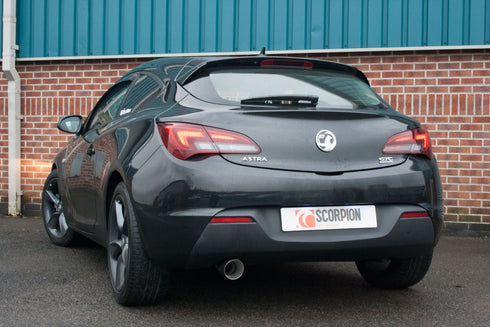 Scorpion Secondary Cat-Back System - Vauxhall Astra GTC 1.6 Turbo