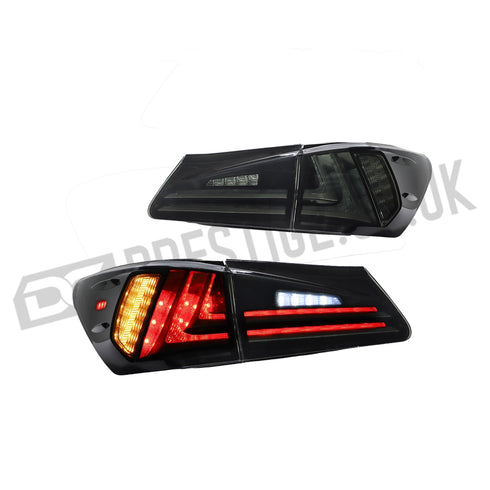 LED Tail Lights For 2005-2013 Lexus is250 is350/ 2007-2014 isf Rear lights DC Prestige