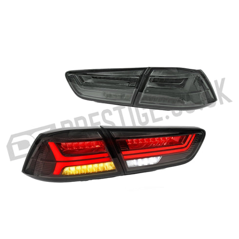 LED Taillights For 2008-2017 Mitsubishi Lancer Rear Lights Assembly DC Prestige