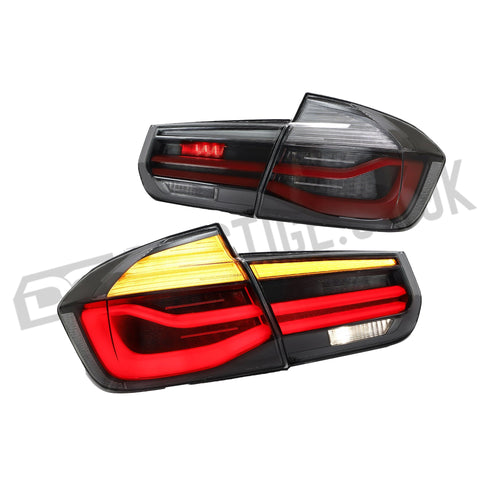 LED Taillights For 2012-2019 BMW 3 Series F30 M3 F80 W/Sequential Turn Signal DC Prestige