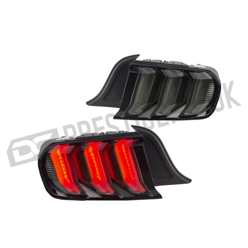 LED Taillights For 2015-2023 Ford Mustang S550 w/5 Modes Turn Signal DC Prestige
