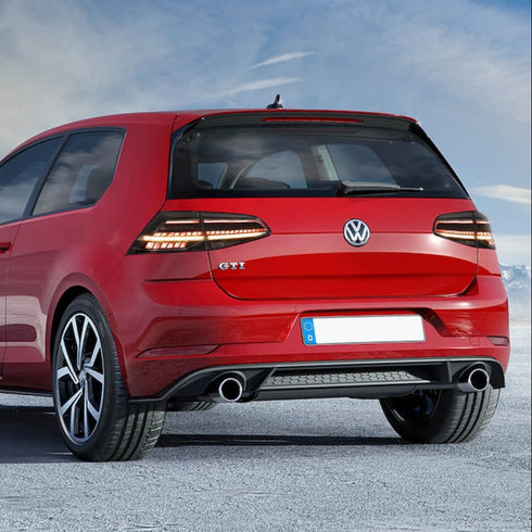 LED Taillights For 2015-2021 Golf 7 MK7 MK7.5 Hatchback NOT FIT SPORTWAGEN(Europe 2013-2019) DC Prestige