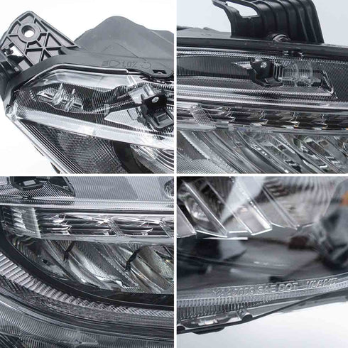 LED Headlights For 2016-2021 Honda Civic Sedan Hatchback Coupe DC Prestige