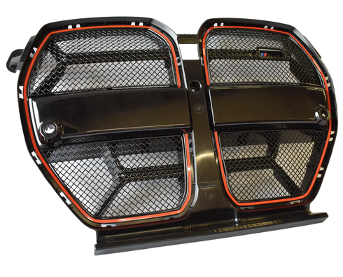 Zunsport BMW G8X M3 & M4 CS / M4 CSL - Front Grille Mesh Set (with cut out)
