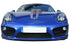 Zunsport Porsche Cayman S 981 (PDK with Sensors) - Front Grille Set