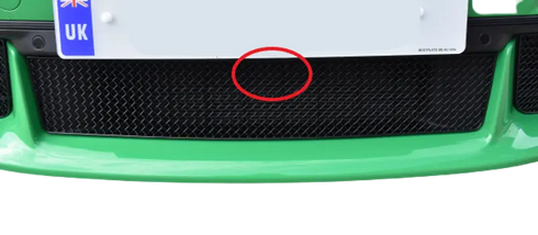 Zunsport Porsche 992 Turbo S - Lower Grille with Front Driving Camera Zunsport