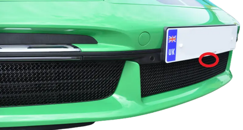 Zunsport Porsche 992 Turbo S - Front Grille Set with Front Driving Camera Zunsport
