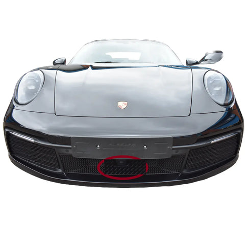 Zunsport Porsche Carrera 992 (C2,C2S,C4,C4S) - Centre Grille with Front Driving Camera