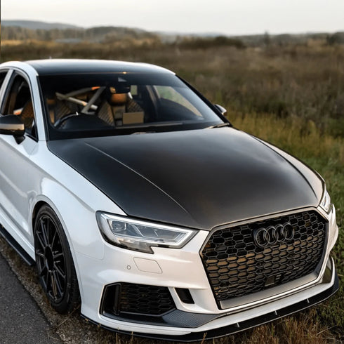 Carbon Fibre Bonnet OEM Style | Audi RS3 S3 A3 8V Double-Sided DC Prestige