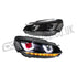 LED Headlights For 2009-2014 Golf Mk6 Halogen Models (Europe 2008-2012) DC Prestige