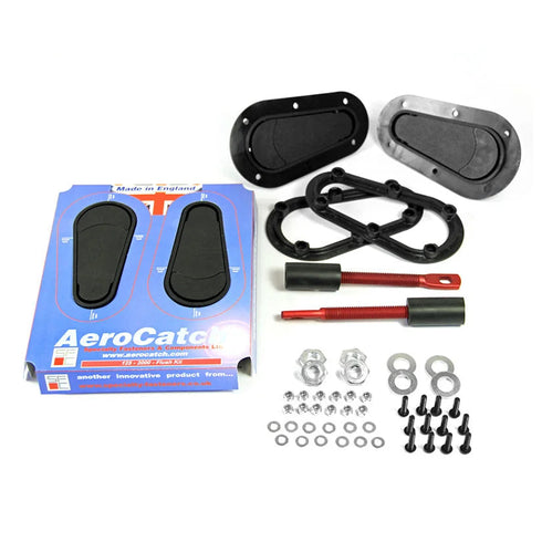 Aerocatch 125 Flush Series Bonnet Hood Pins Catches (Below) Aerocatch