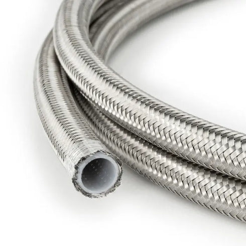 AN10 PTFE Stainless Braided Fuel Oil Hose Line HEL