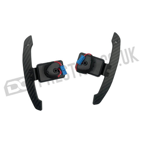BMW MAGNETIC CARBON FIBRE PADDLE SHIFTERS (Gloss) – STEERING WHEEL UPGRADE F & G CHASSIS