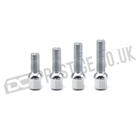 Bimecc Steel Wheel Bolts (Chrome) Radius - Audi TTRS Quattro 8J/8S (10pcs) Bimecc