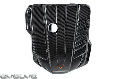 Eventuri Carbon Fibre Engine Cover - Toyota Supra MK5